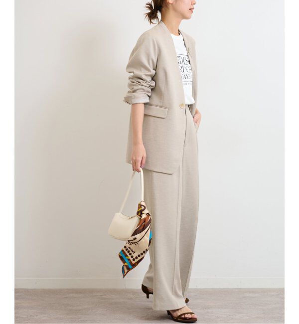 JOURNAL STANDARD relume「《追加》LINYツイルノーカラージャケット」|ノーカラージャケット|