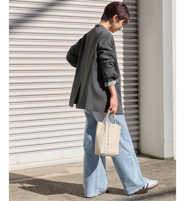 JOURNAL STANDARD relume「《追加》LINYツイルノーカラージャケット」|ノーカラージャケット|