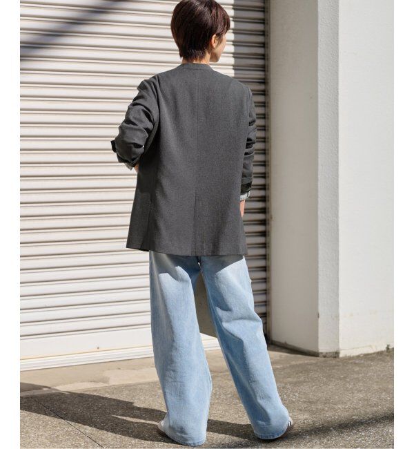 JOURNAL STANDARD relume「《追加》LINYツイルノーカラージャケット」|ノーカラージャケット|