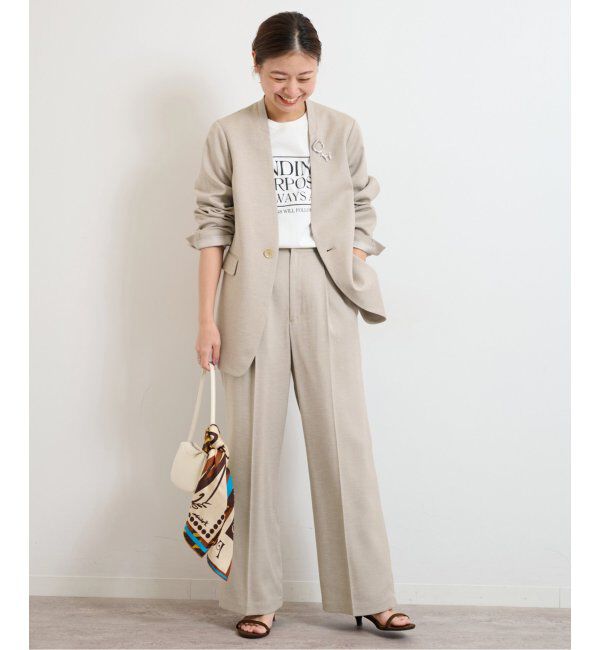 JOURNAL STANDARD relume「《追加》LINYツイルノーカラージャケット」|ノーカラージャケット|