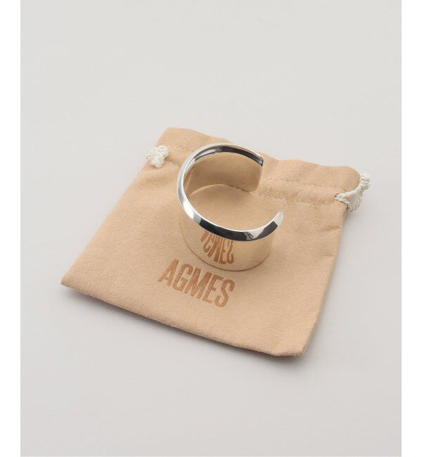 journal standard L'essage「【AGMES/アグメスSMALL CLIFF CUFF STERLING SILVER：バングル」|ブレスレット・バングル|