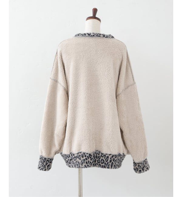 journal standard luxe「ファーフリース Vネックカーディガン」|カーディガン|