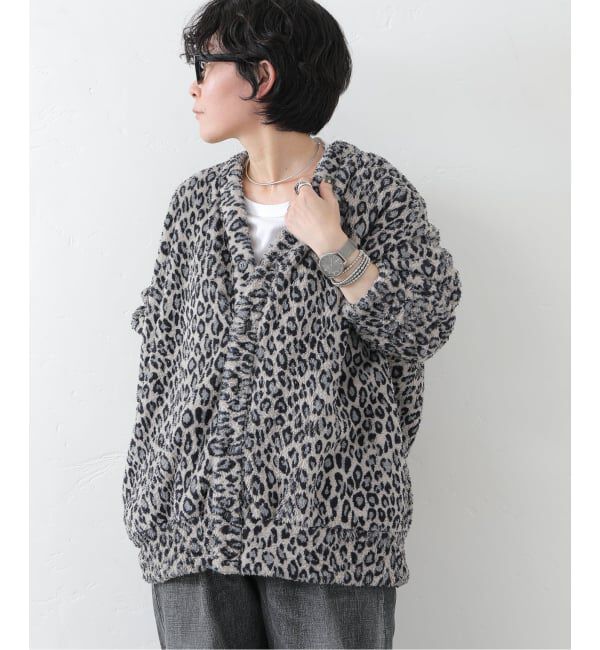 journal standard luxe「ファーフリース Vネックカーディガン」|カーディガン|