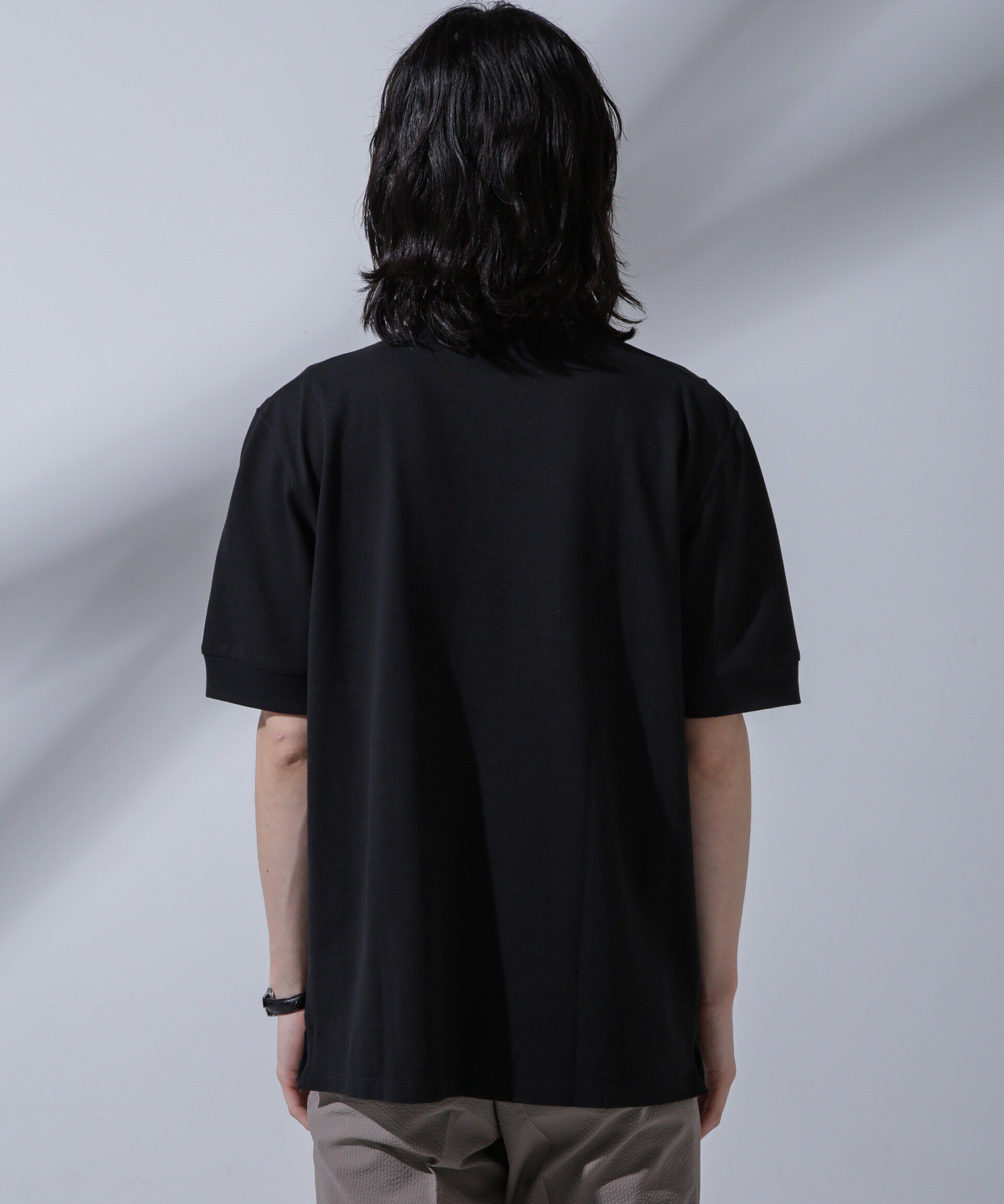 nano･universe「Anti Soaked(R) 汗染み防止 比翼ポロシャツ」|Tシャツ・カットソー|