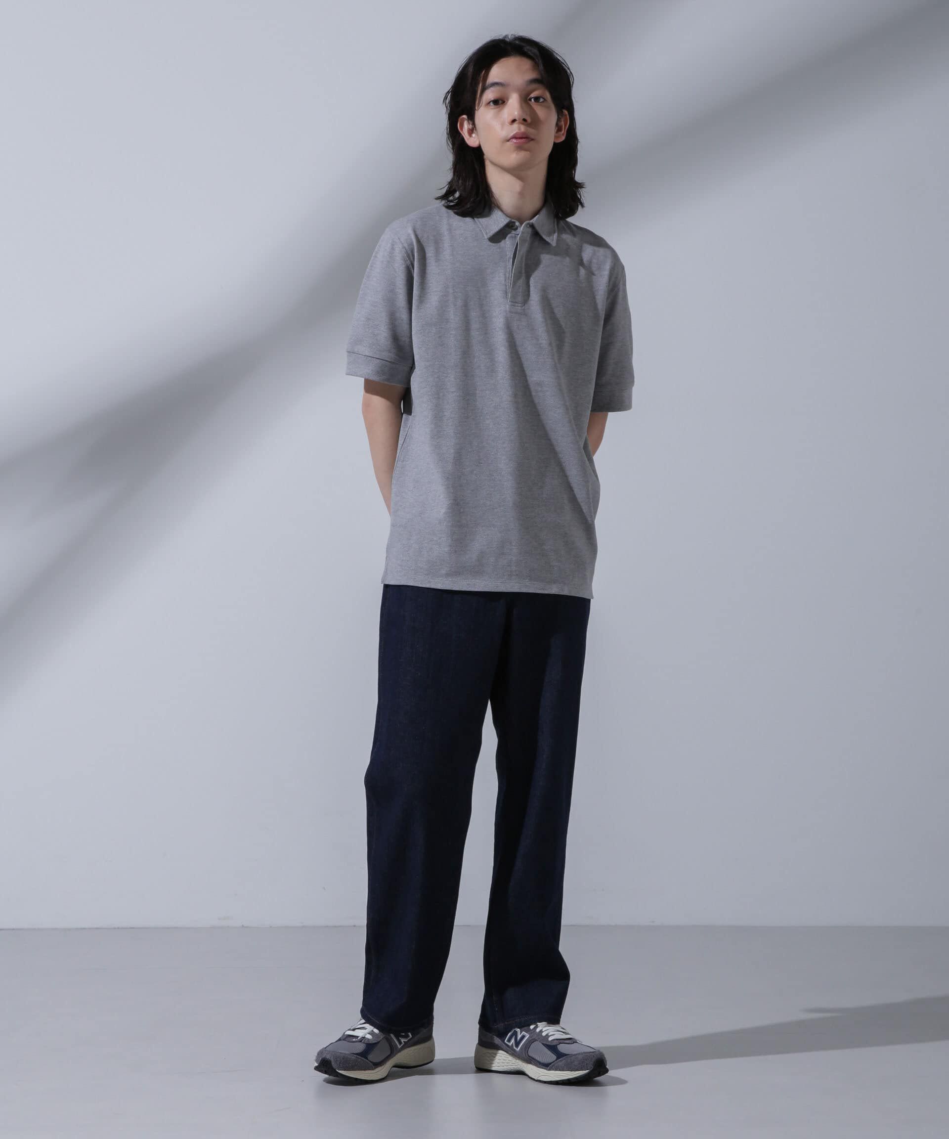 nano･universe「Anti Soaked(R) 汗染み防止 比翼ポロシャツ」|Tシャツ・カットソー|