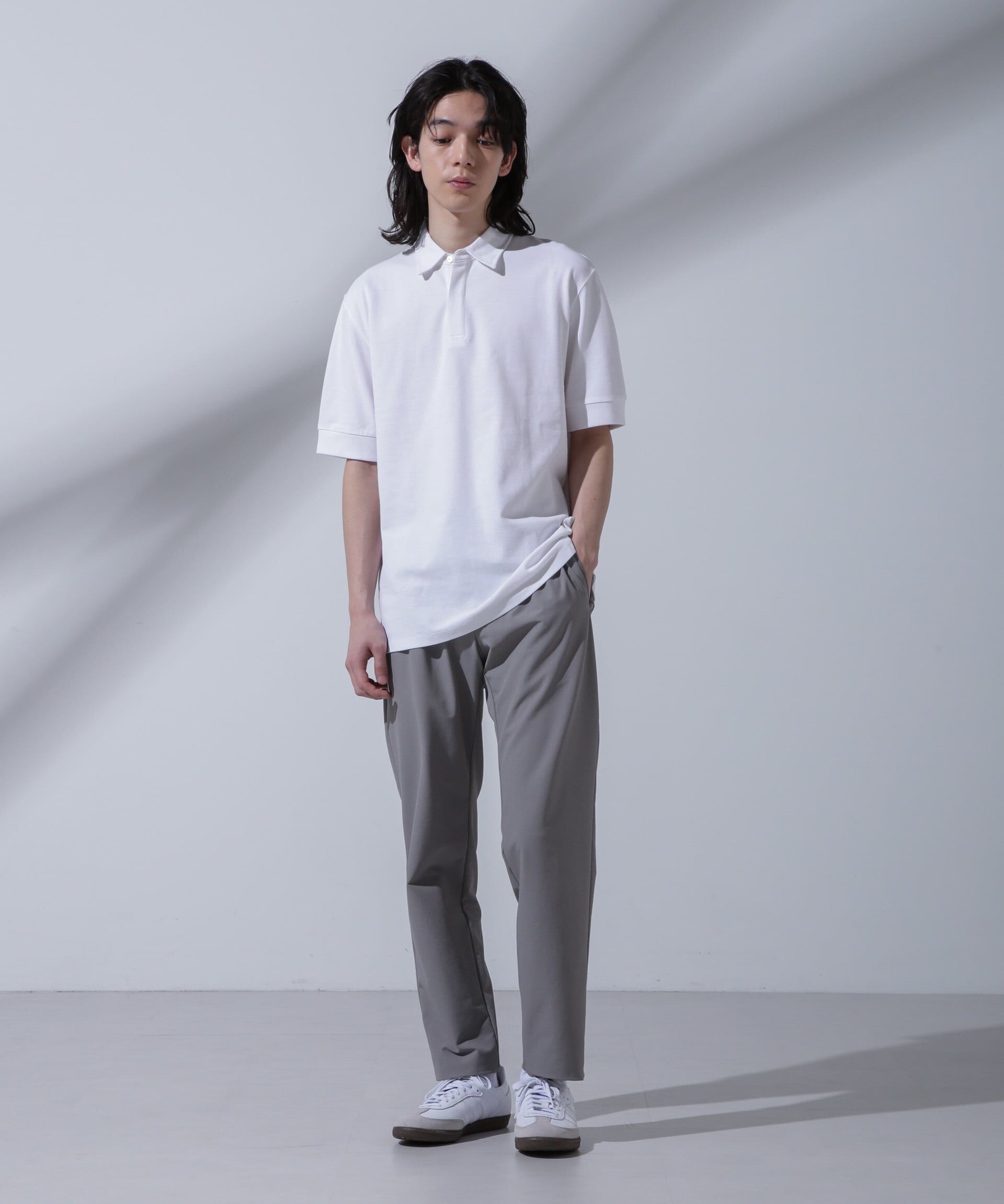 nano･universe「Anti Soaked(R) 汗染み防止 比翼ポロシャツ」|Tシャツ・カットソー|