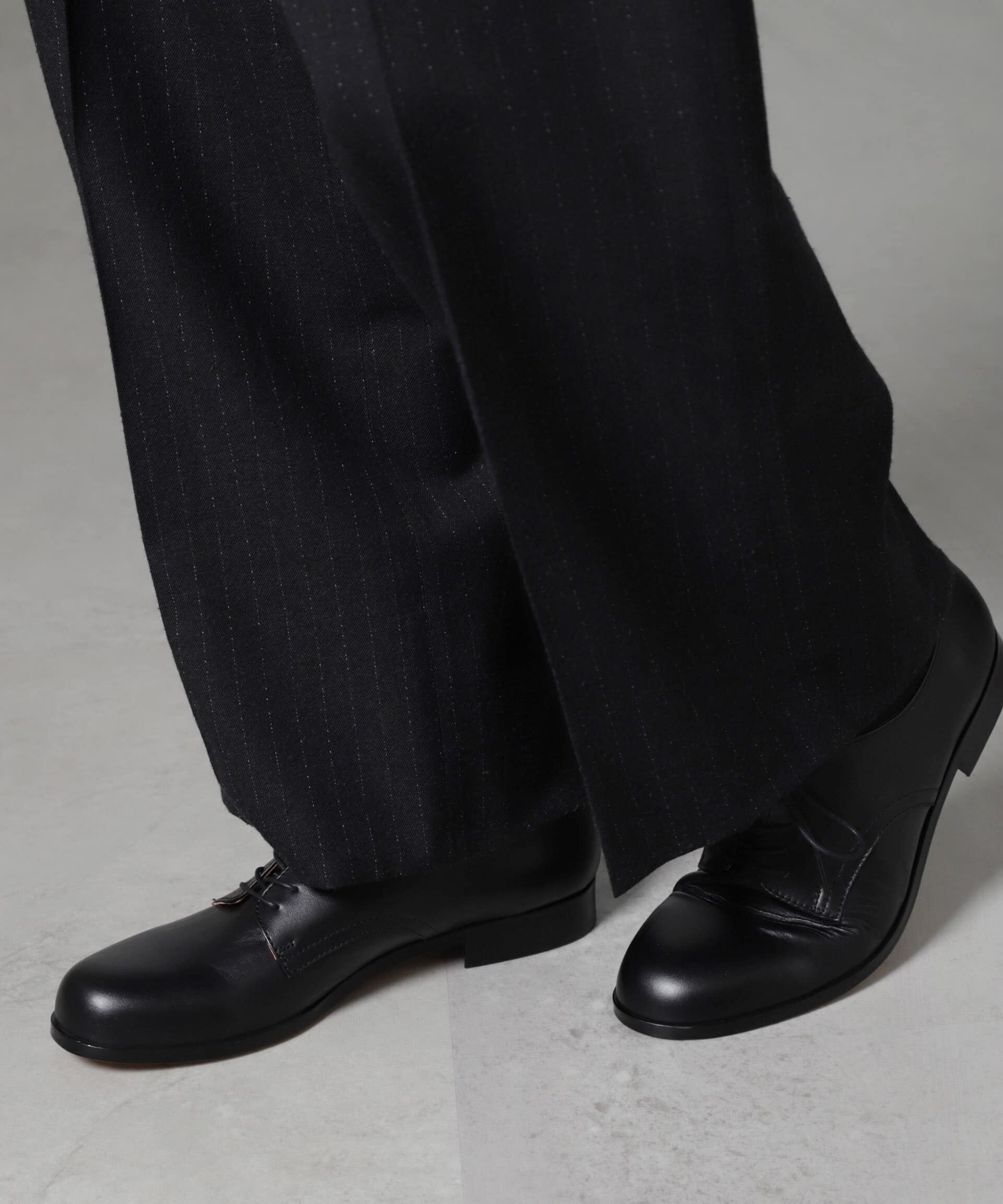 nano･universe「PADRONE THE STANDARD LINE/別注 DERBY PLAIN TOE /プレーン トゥ」|ビジネス・ドレスシューズ|