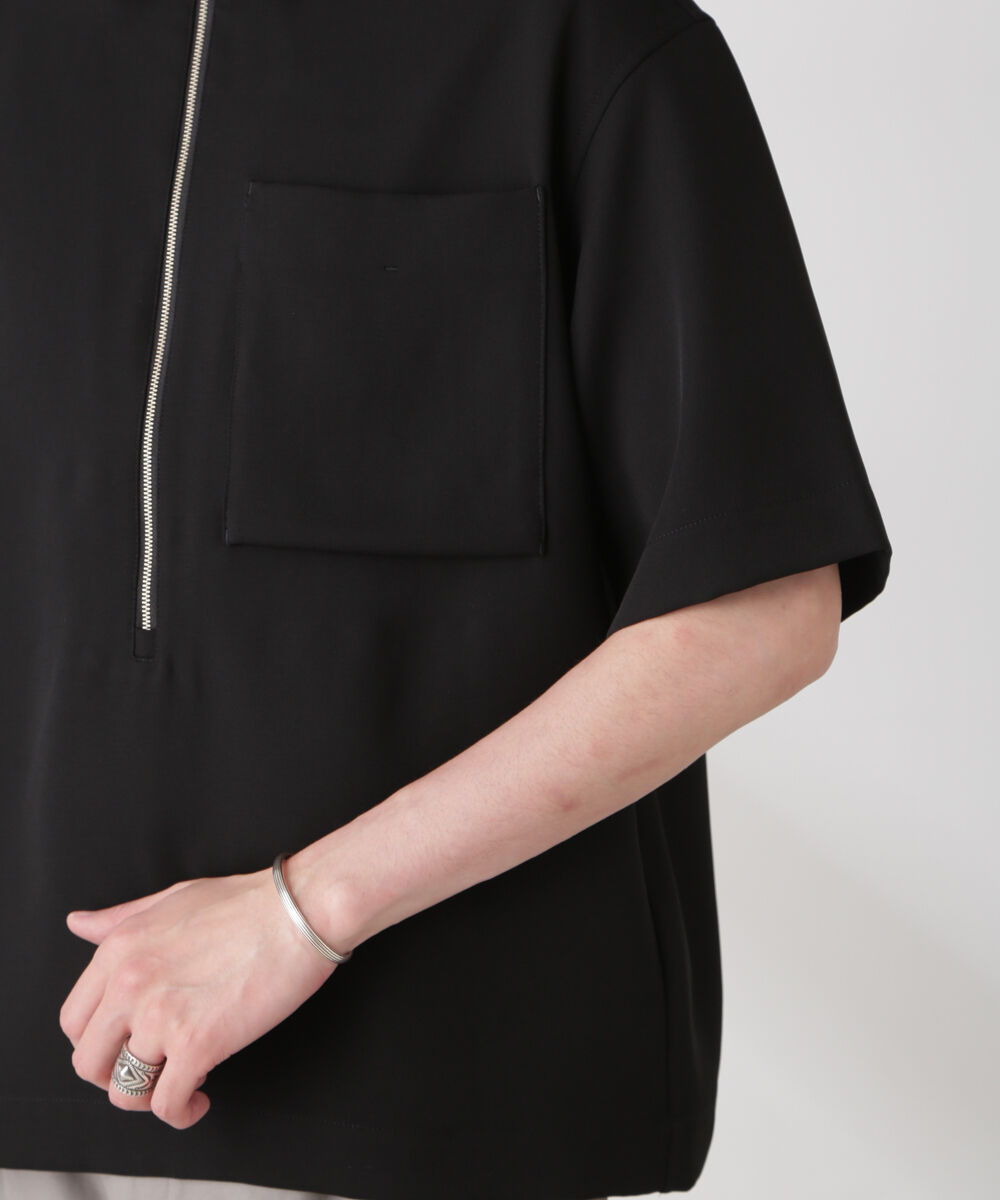 nano･universe「Epoche ハーフZIPシャツ」|シャツ・ブラウス|