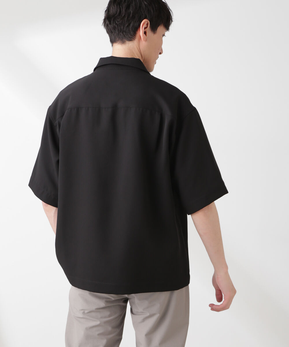 nano･universe「Epoche ハーフZIPシャツ」|シャツ・ブラウス|