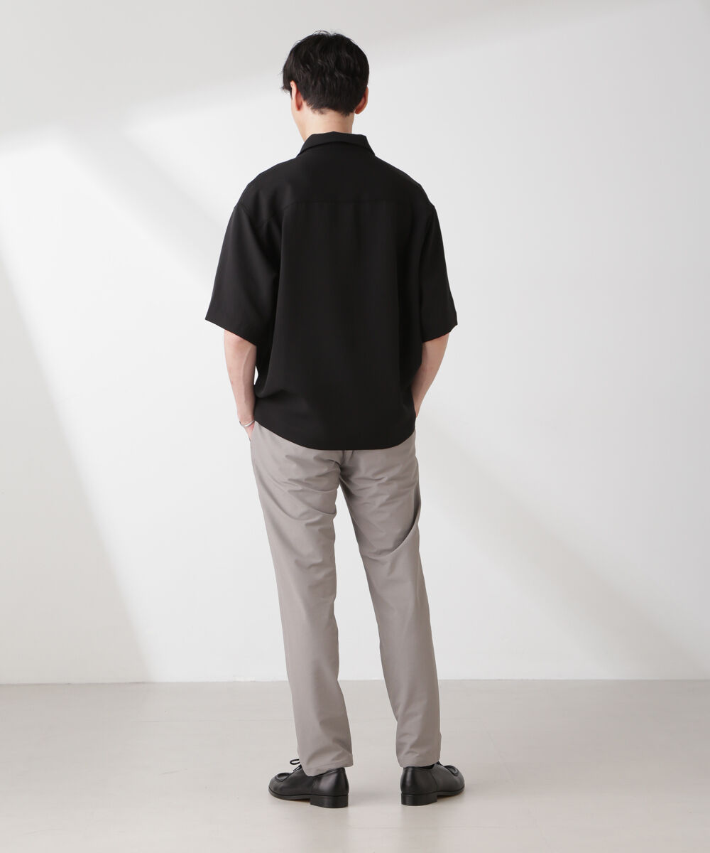 nano･universe「Epoche ハーフZIPシャツ」|シャツ・ブラウス|