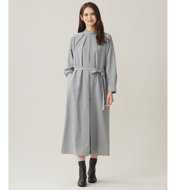 自由区「【洗える】ウーステッドトロ ワンピース」|ワンピース|