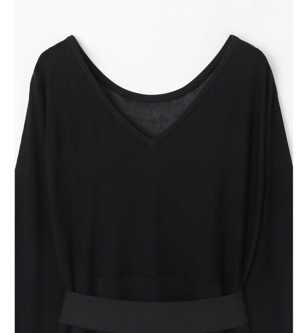 Grace Class「ニットブラックドレス」|ワンピース|