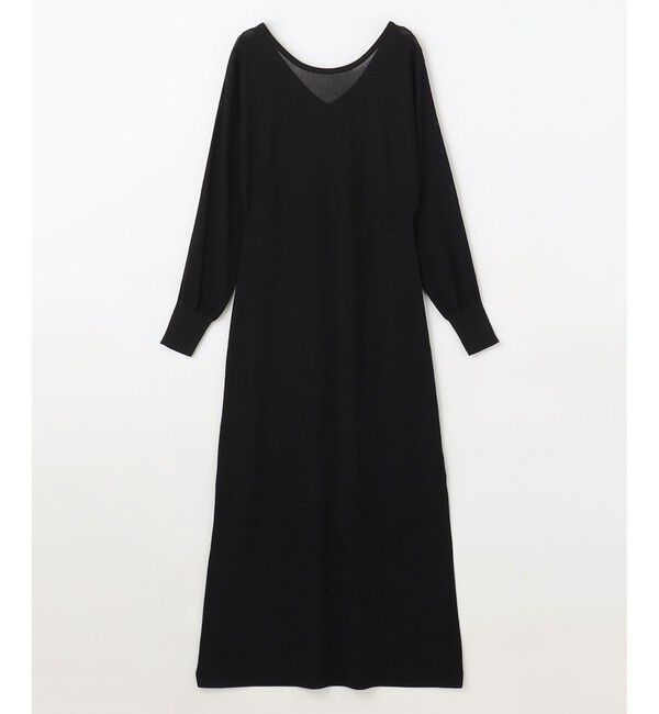 Grace Class「ニットブラックドレス」|ワンピース|