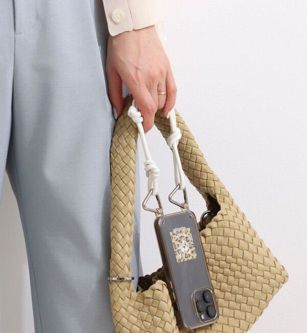 NOLLEY'S「トライアングルカラビナマルチチャーム」|ブローチ・コサージュ|