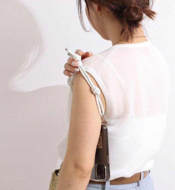 NOLLEY'S「トライアングルカラビナマルチチャーム」|ブローチ・コサージュ|