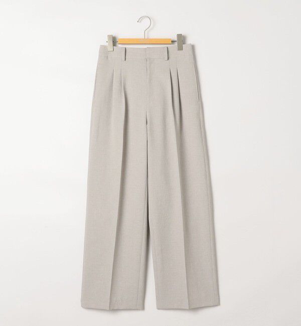 NOLLEY'S sophi「《セットアップ対応》ウォッシャブルライトドライシャンブレーワイドパンツ」|その他|