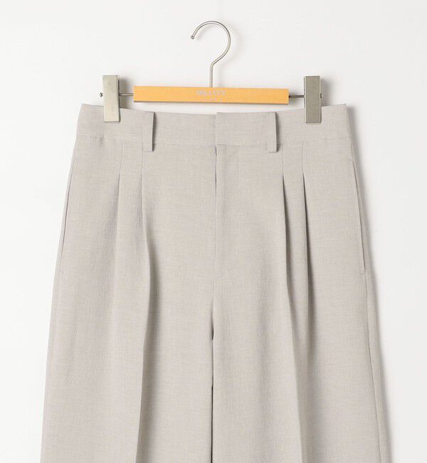 NOLLEY'S sophi「《セットアップ対応》ウォッシャブルライトドライシャンブレーワイドパンツ」|その他|