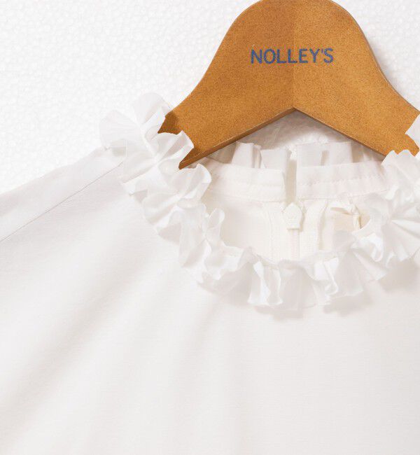 NOLLEY'S「【MARILYN MOON/マリリーンムーン】タックフリルボリュームブラウス」|シャツ・ブラウス|