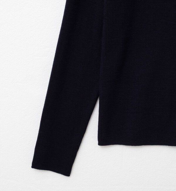 NOLLEY'S「《手洗い可能》16GマレーリブVネックカーディガン」|カーディガン|