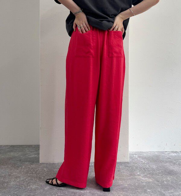 fredy emue「クールタンブラーツイルスラックス」|スラックス|