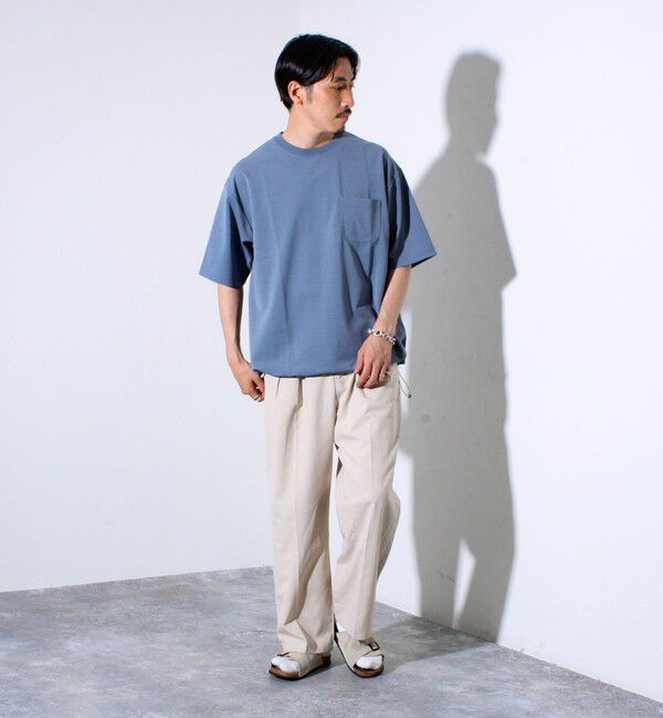 GLOSTER「&rdquo;速乾性・ストレッチ性・抗ピリング性・耐洗濯性&rdquo; PERFECTEX ハイツイスト カノコTシャツ」|Tシャツ・カットソー|