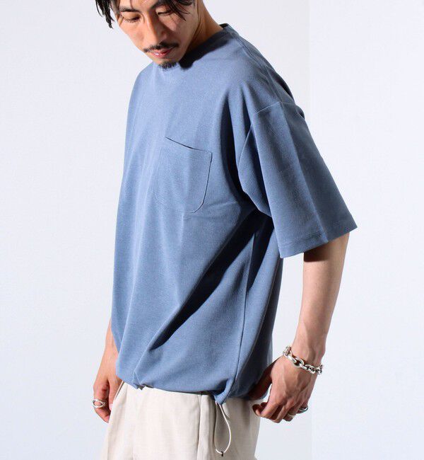 GLOSTER「&rdquo;速乾性・ストレッチ性・抗ピリング性・耐洗濯性&rdquo; PERFECTEX ハイツイスト カノコTシャツ」|Tシャツ・カットソー|