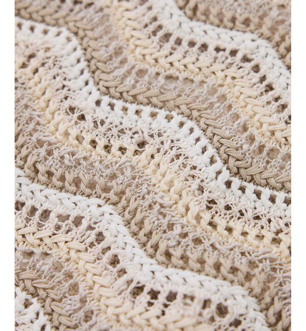 ROPE「【COOHEM（コーヘン）】ZIGZAG SUKASHI KNIT PANTS【WEB・一部店舗限定】【一部別注カラー】/洗える」|チノ|