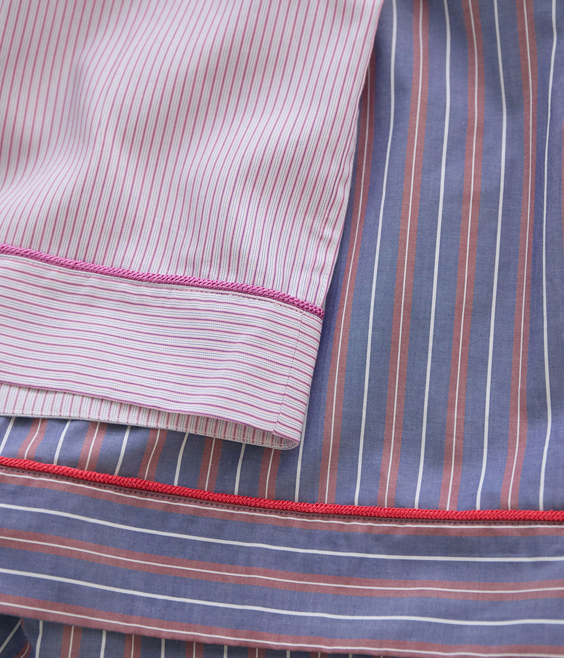 VIS「【鎌倉シャツ&times;ViSage】【SET】チュニックショートパンツパジャマ」|ルームウェア|