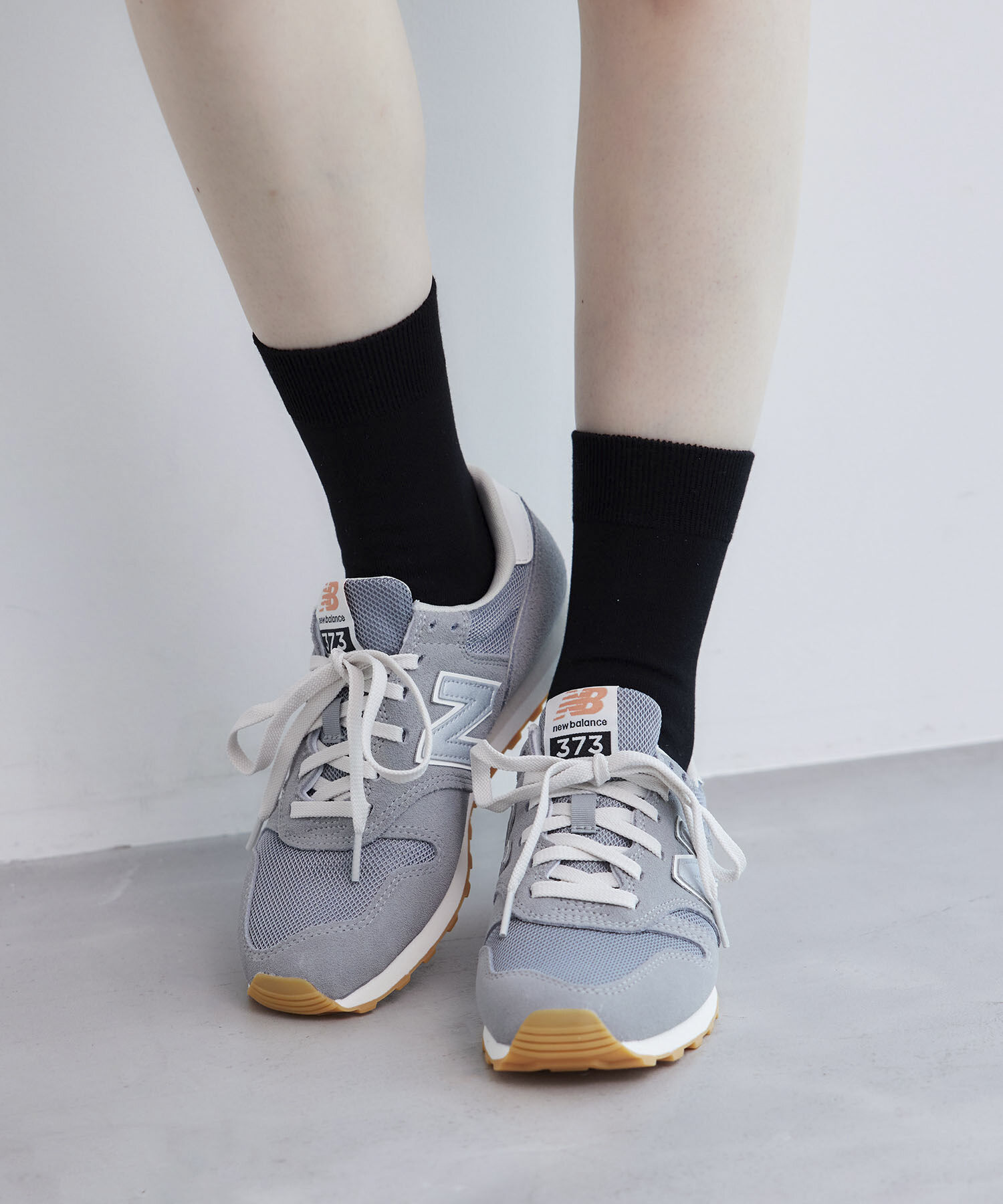 ROPE PICNIC PASSAGE「【一部店舗限定】レーヨンシルケットクルーソックス」|ソックス|