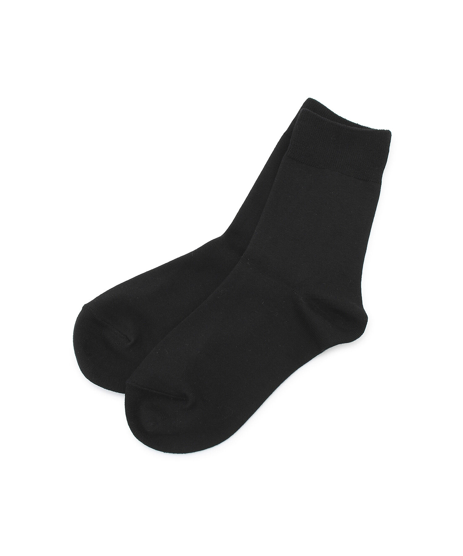 ROPE PICNIC PASSAGE「【一部店舗限定】レーヨンシルケットクルーソックス」|ソックス|