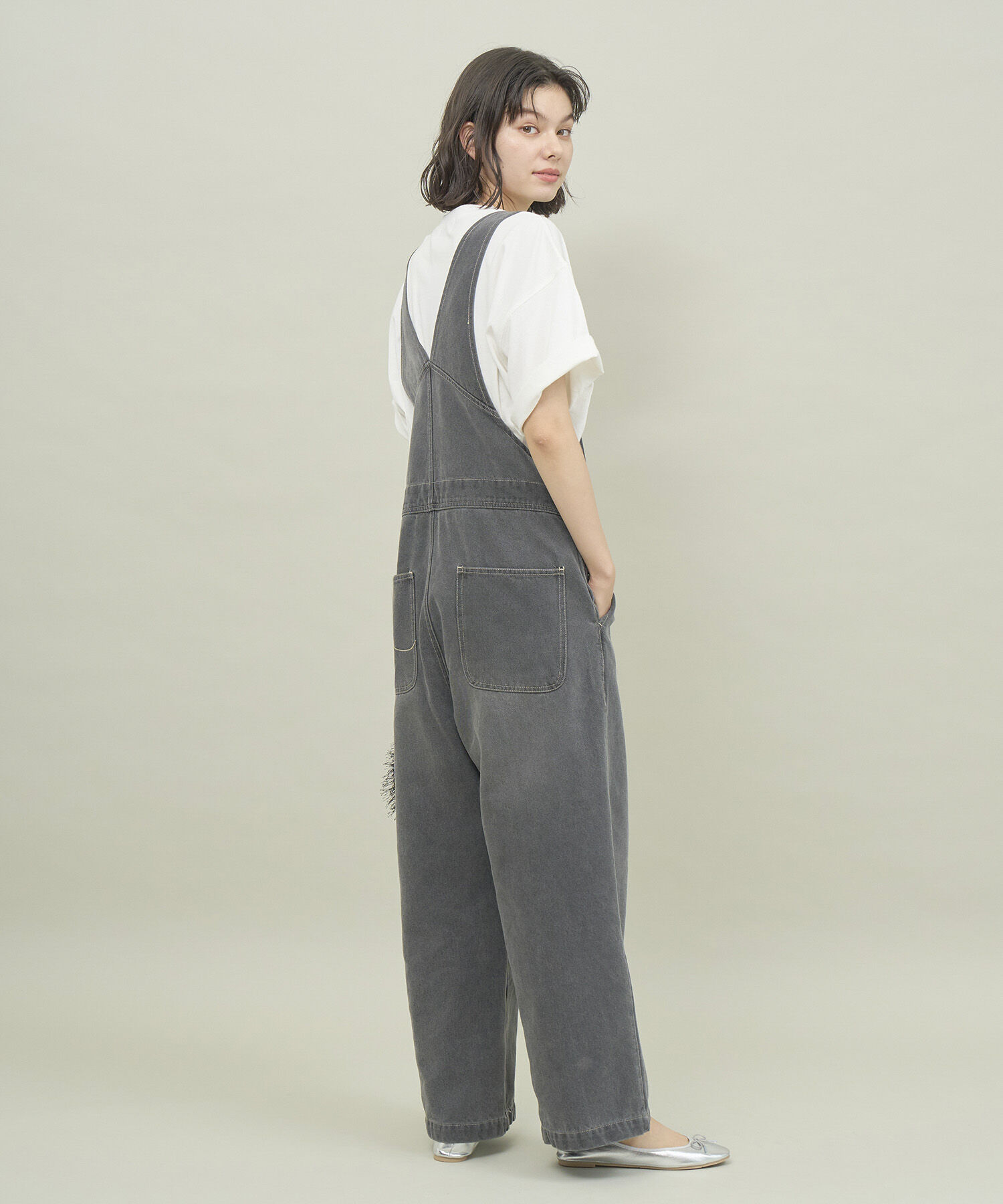 ROPE' PICNIC R「オーバーサイズピグメントロゴプリントTシャツ」|Tシャツ・カットソー|