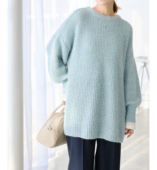 Rope&rsquo;Picnic「【emur/エミュール】ブークレニットチュニック」|ニット・セーター|