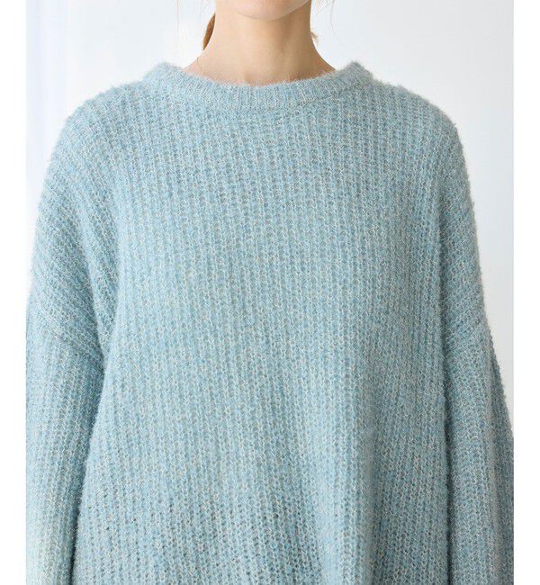 Rope&rsquo;Picnic「【emur/エミュール】ブークレニットチュニック」|ニット・セーター|