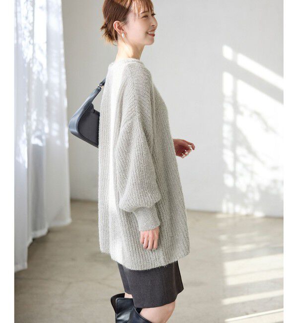 Rope&rsquo;Picnic「【emur/エミュール】ブークレニットチュニック」|ニット・セーター|