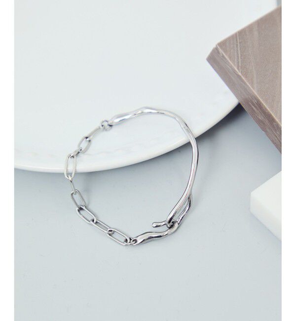 ROPE PICNIC PASSAGE「ステンレスデザインバングル」|ブレスレット・バングル|シルバー(93)