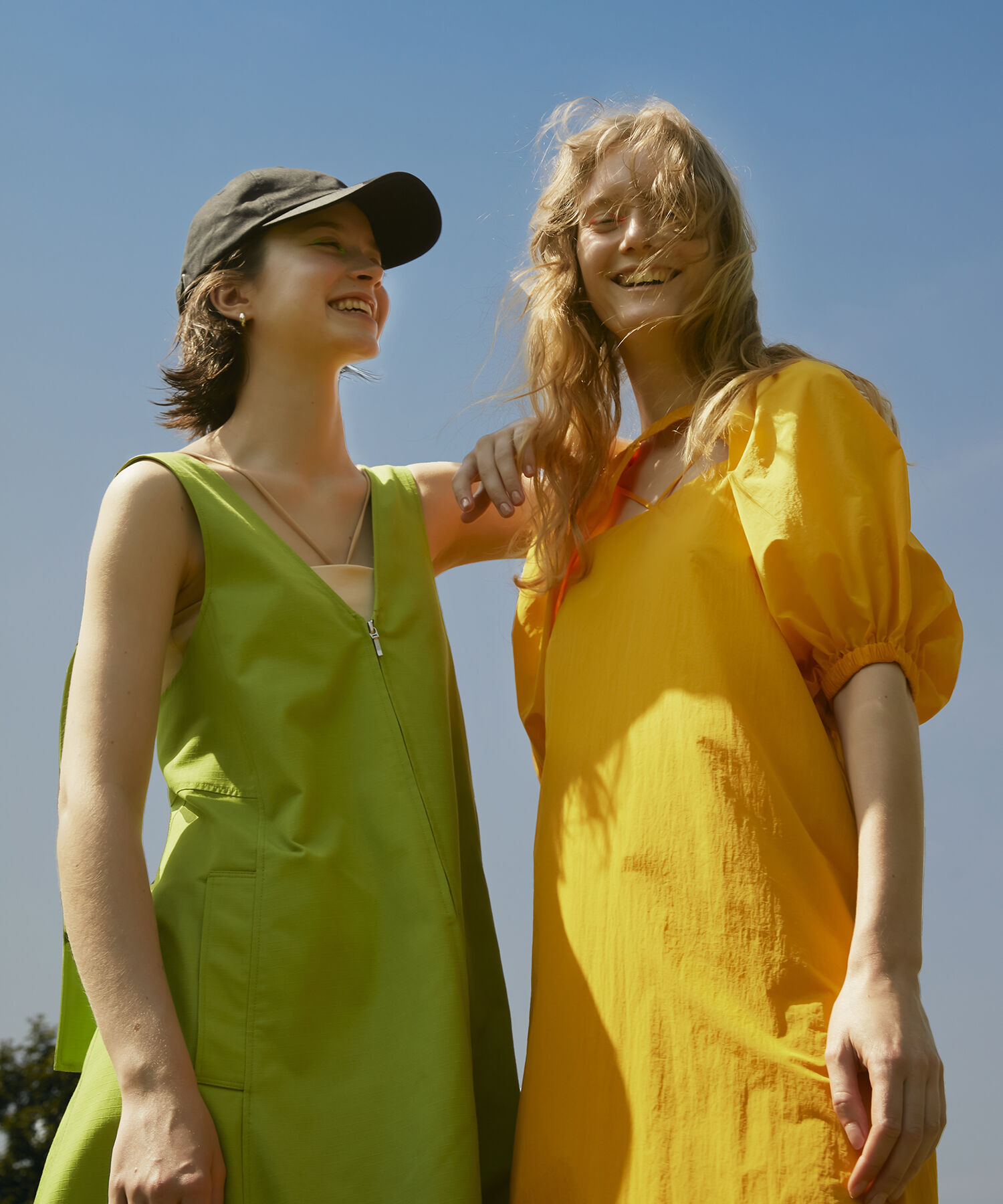 ADAM ET ROPE'「〈SETアイテム〉ボレロスリーブセットキャミワンピース」|ワンピース|