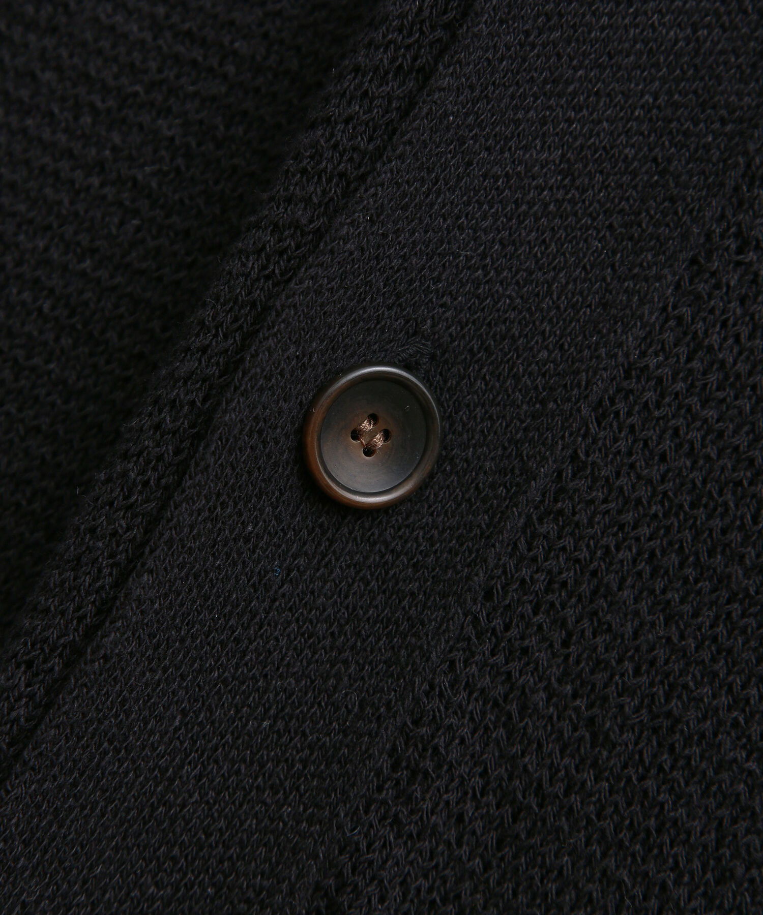 ADAM ET ROPE'「【Made In Japan/メイド イン ジャパン】ドライコットン Vネック カーディガン / ロングシーズン着用可能 /」|カーディガン|