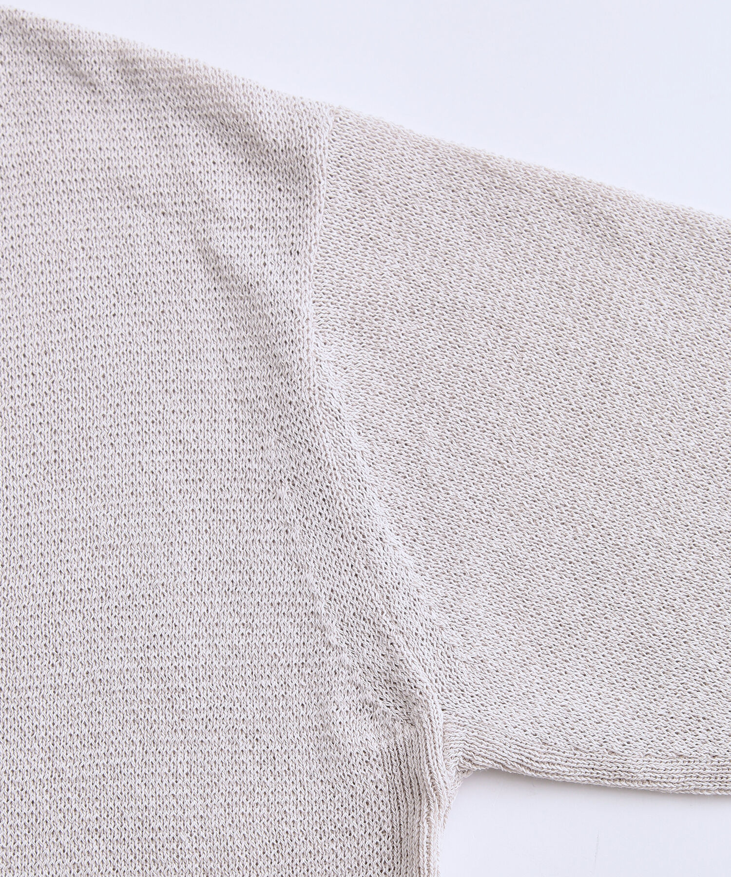 ADAM ET ROPE'「【Made In Japan/メイド イン ジャパン】ドライコットン Vネック カーディガン / ロングシーズン着用可能 /」|カーディガン|