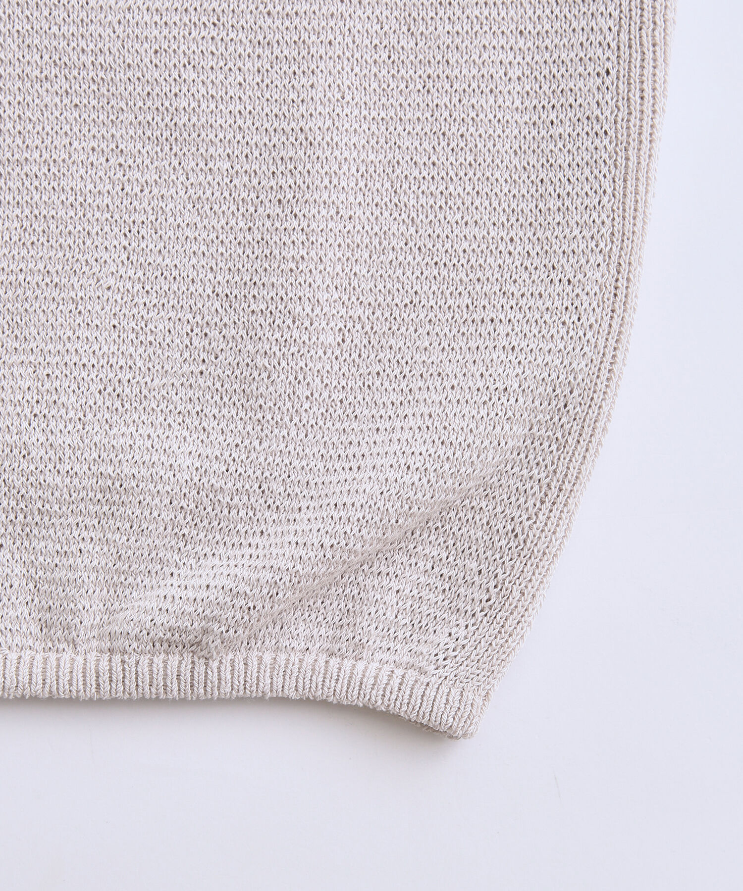 ADAM ET ROPE'「【Made In Japan/メイド イン ジャパン】ドライコットン Vネック カーディガン / ロングシーズン着用可能 /」|カーディガン|