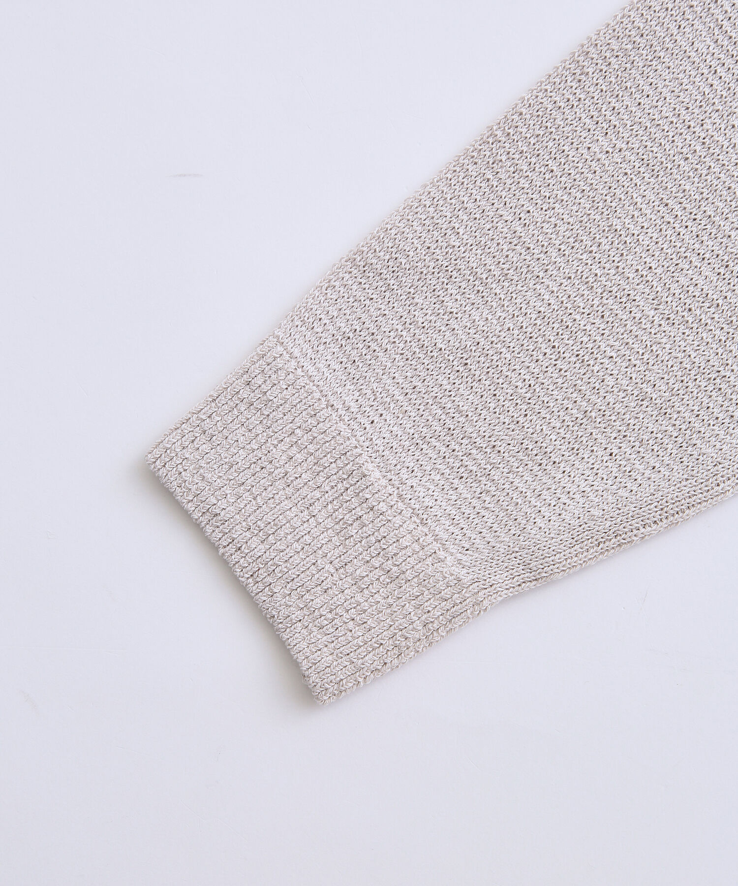 ADAM ET ROPE'「【Made In Japan/メイド イン ジャパン】ドライコットン Vネック カーディガン / ロングシーズン着用可能 /」|カーディガン|