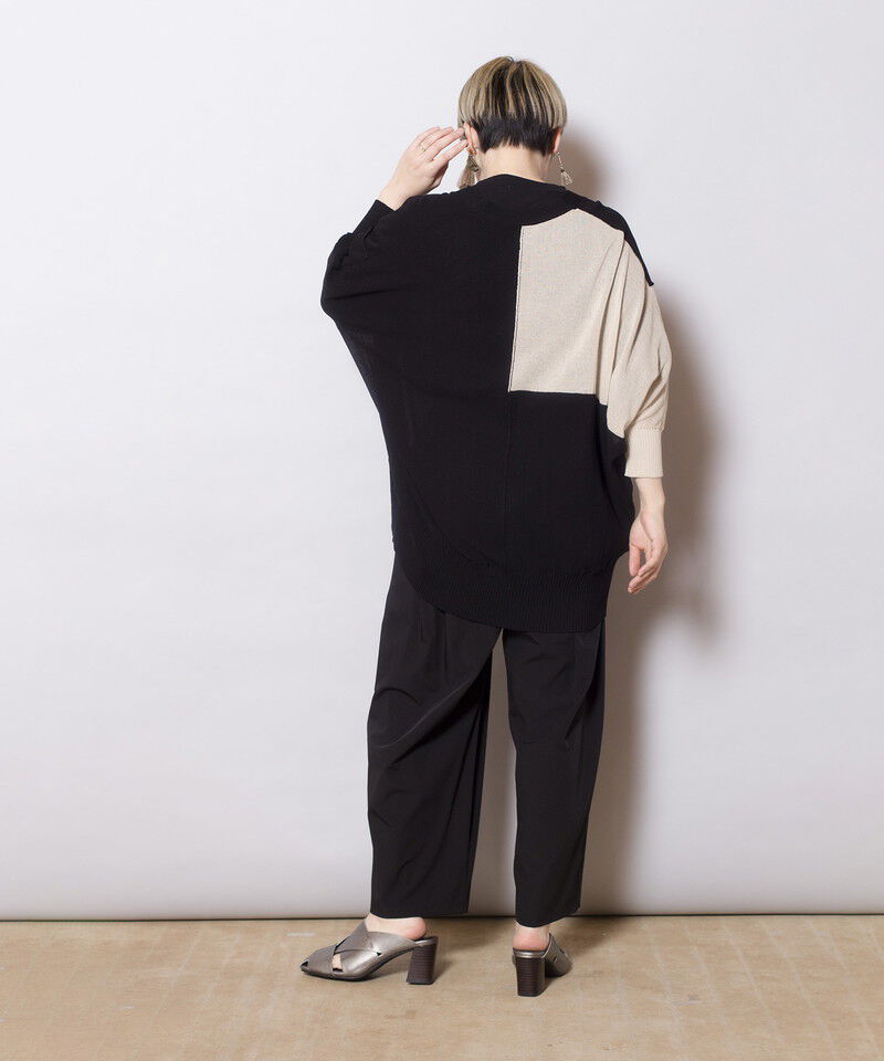  「切替ニットカーディガン」|ニット・セーター|