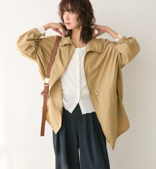  「【サッと羽織れる】ポンチョコート」|その他|