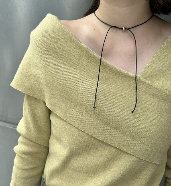  「[mline]オフショルニット」|ニット・セーター|