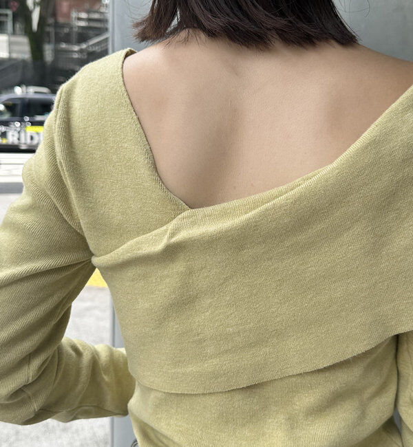  「[mline]オフショルニット」|ニット・セーター|