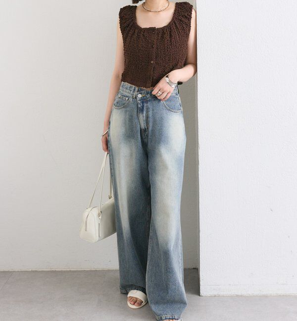  「カットオフオーバーダイデニム」|デニム|