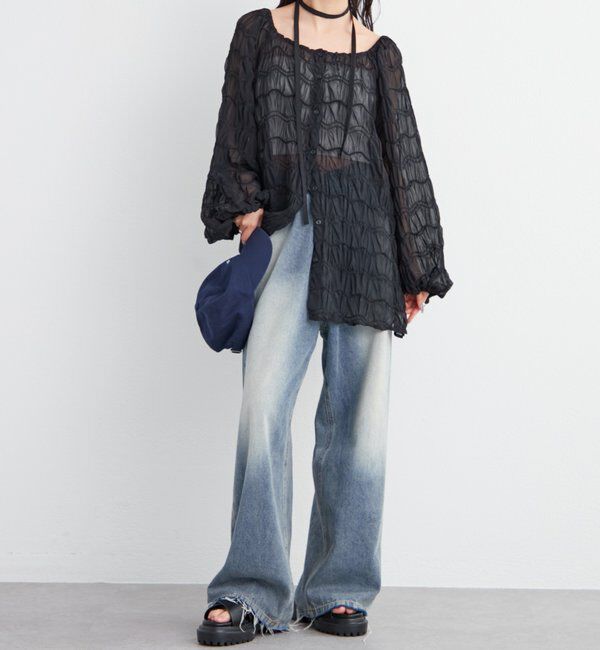  「カットオフオーバーダイデニム」|デニム|