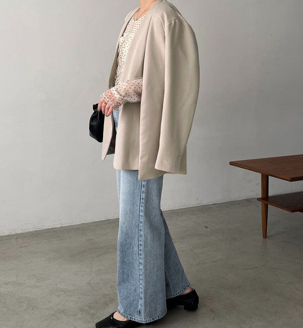  「〈C.L〉スリットスリーブジャケット」|テーラードジャケット|