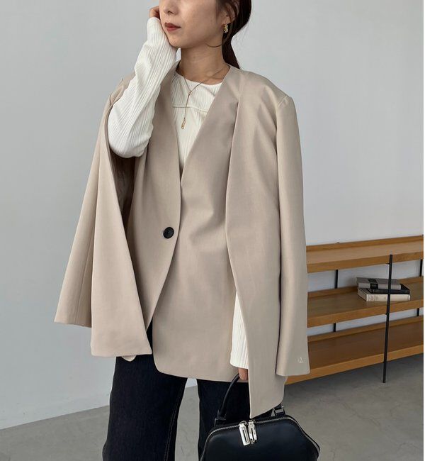  「〈C.L〉スリットスリーブジャケット」|テーラードジャケット|