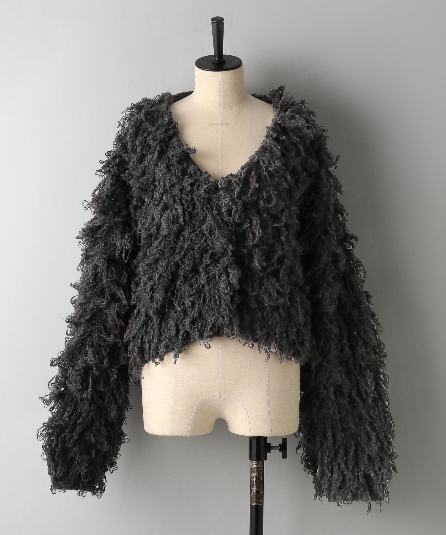 A part by 「ループショートニットアウター」|ニット・セーター|