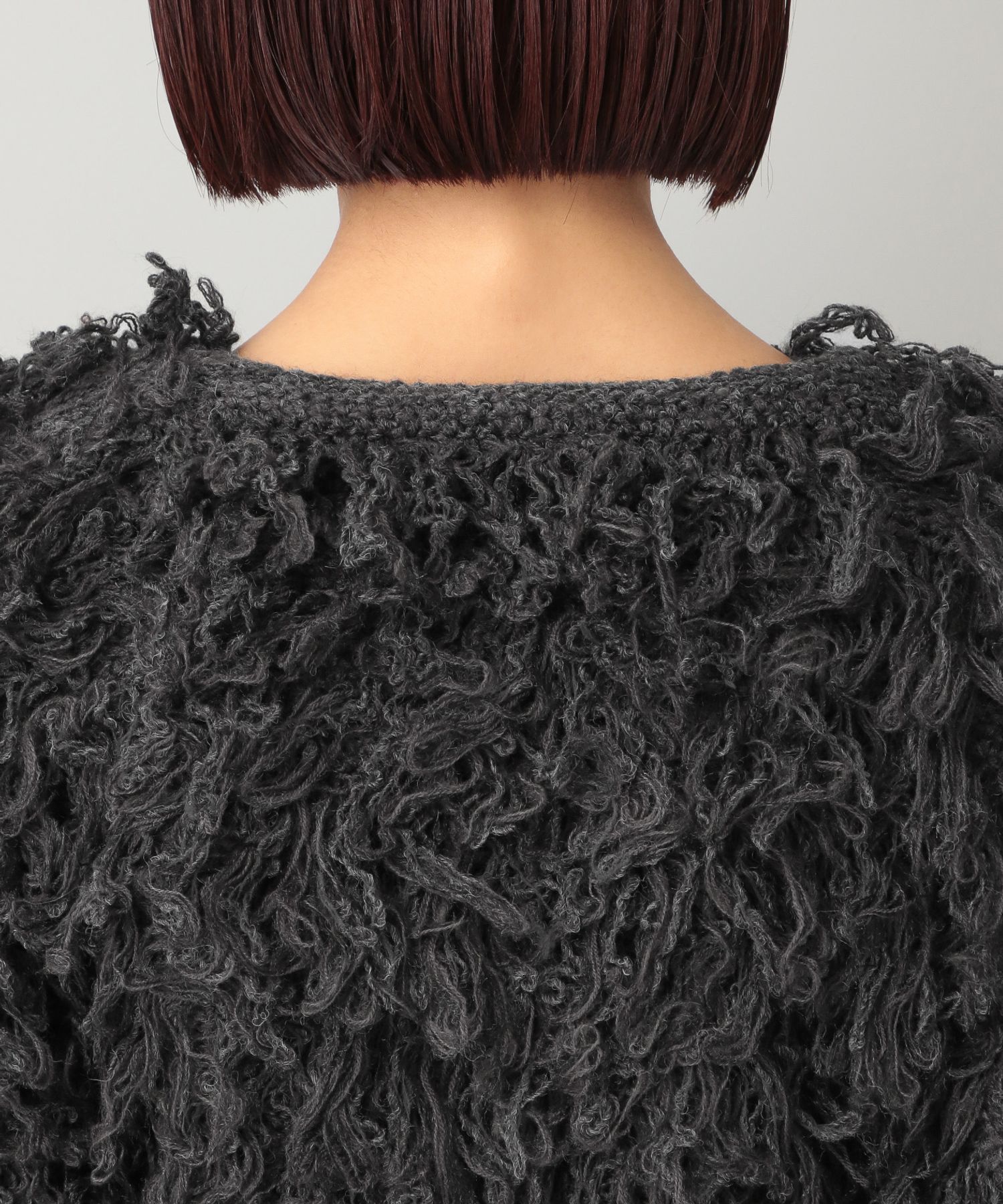 A part by 「ループショートニットアウター」|ニット・セーター|